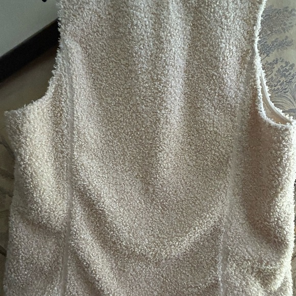 J Jill Teddy Sherpa Feel Vest SZ XL Extra Large - Picture 3 of 9